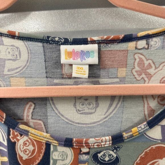 Lularoe Womens Irma Tunic Top Toy Story 3XL Multi-Color‎ Toys Jessie Buzz Woody - Picture 2 of 5